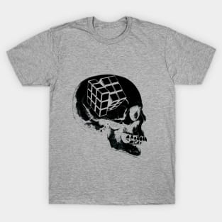 Rubik's cube skull T-Shirt
